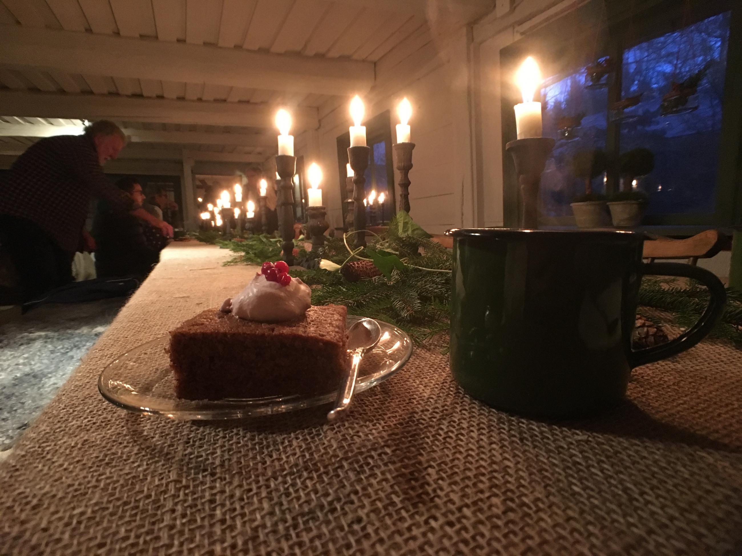 Hembakat på Jul på Håkesgård