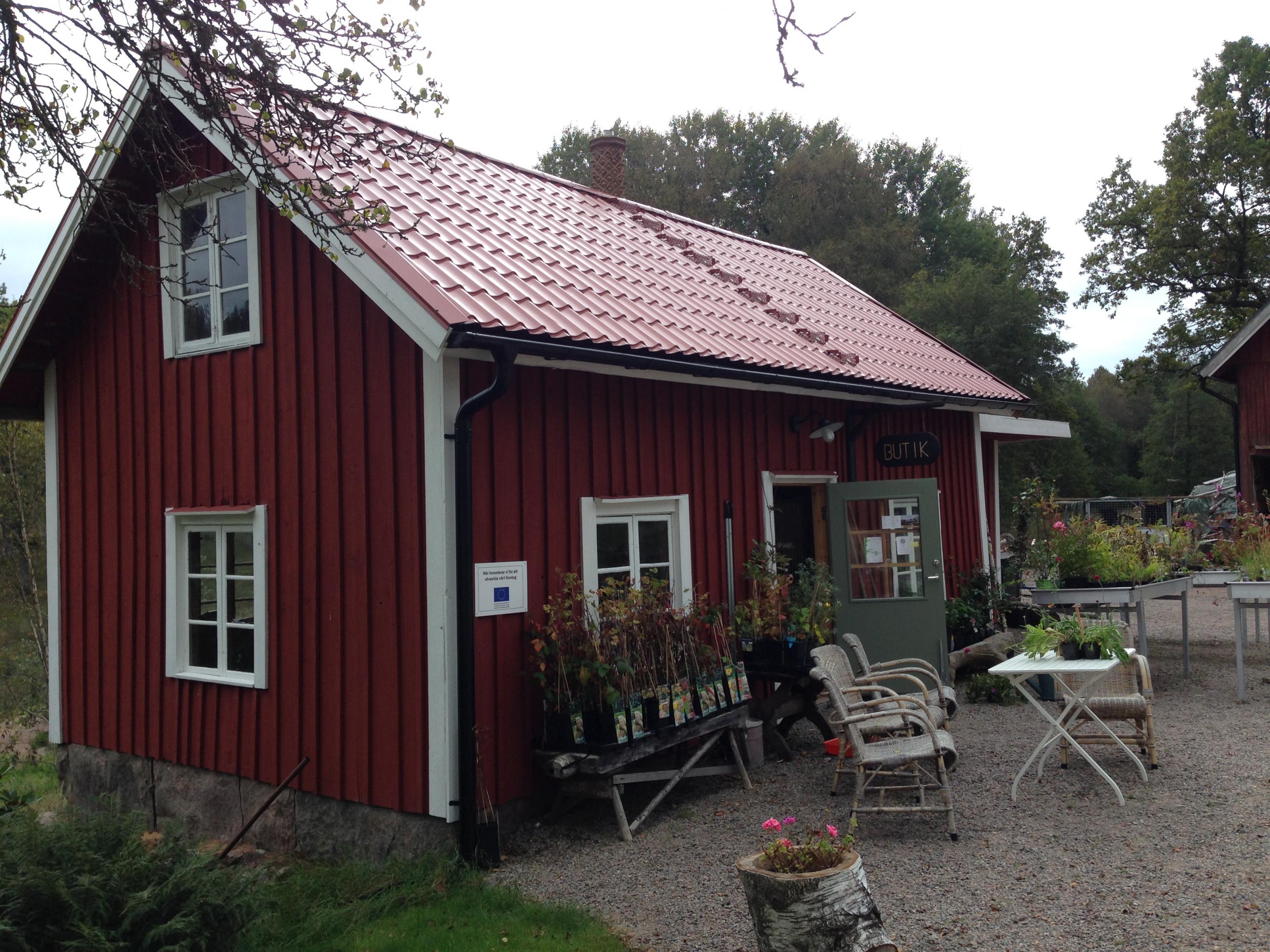 Gårdsbutiken på Åkershult Trädgård